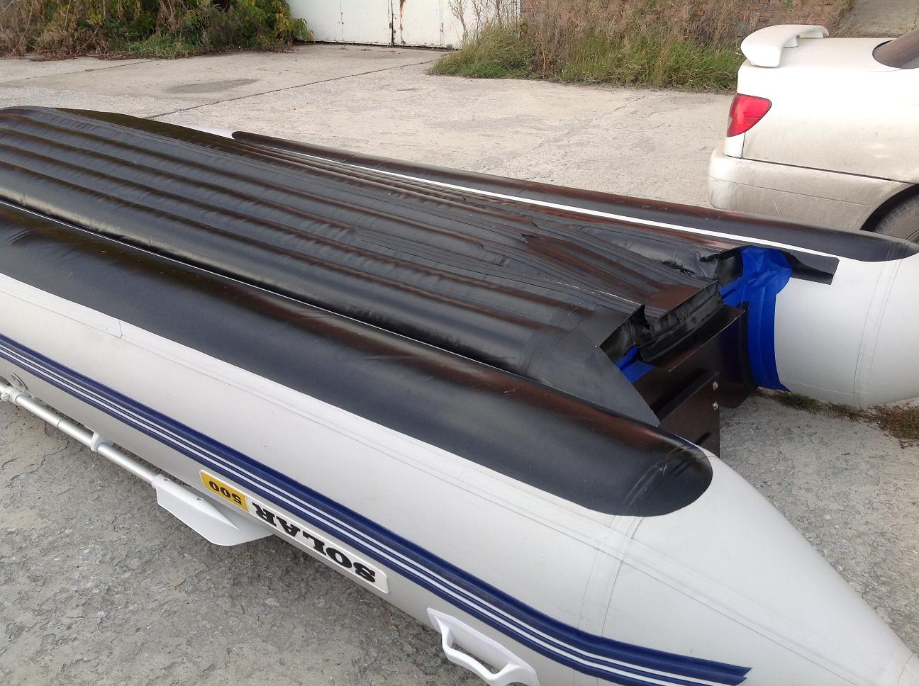 Надувная лодка ПВХ Солар 420 JetTunnel Надувная лодка ПВХ Солар 420 JetTunnel