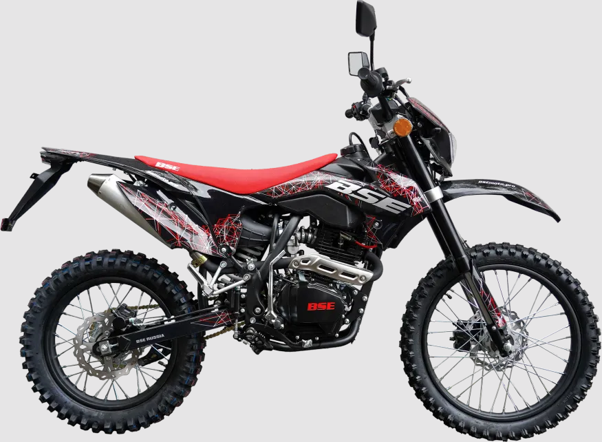 Мотоцикл кроссовый BSE Z1Y Gliter Black Мотоцикл кроссовый BSE Z1Y Gliter Black