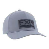 Бейсболка FXR UPF Pro Series Grey/Asphalt, Adult 2024