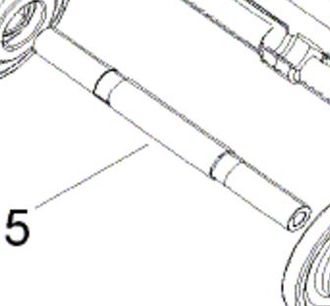 Вал BRP Передний 50-115 Задняя подвеска Вал BRP Передний 50-115 Задняя подвеска