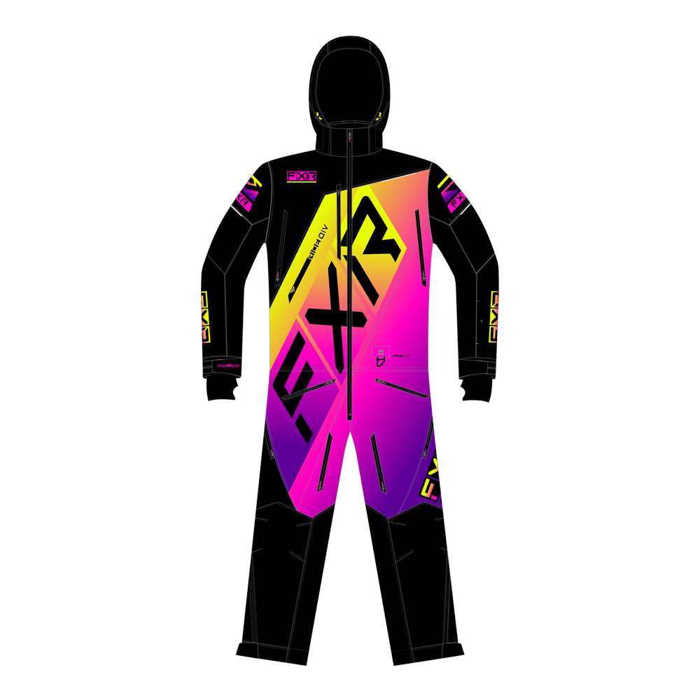 Комбинезон лёгкий FXR CX Black Neon Fusion 2023 Комбинезон лёгкий FXR CX Black Neon Fusion 2023