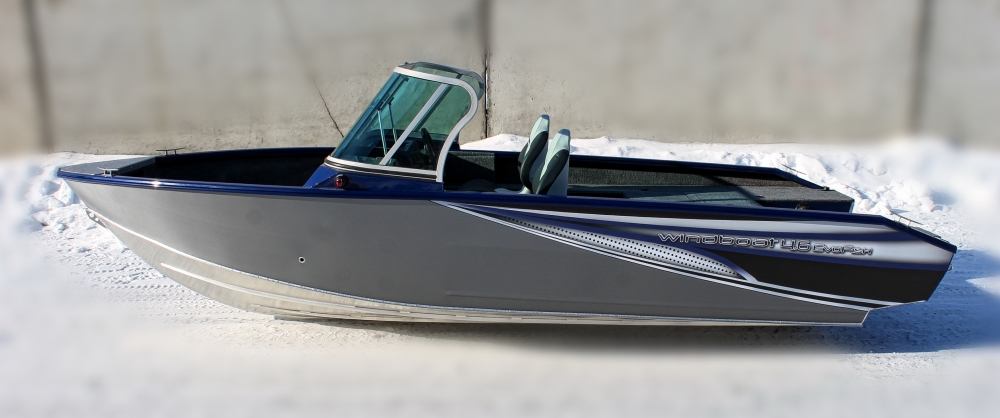 Мотолодка Windboat 46DC EVO Fish L Мотолодка Windboat 46DC EVO Fish L